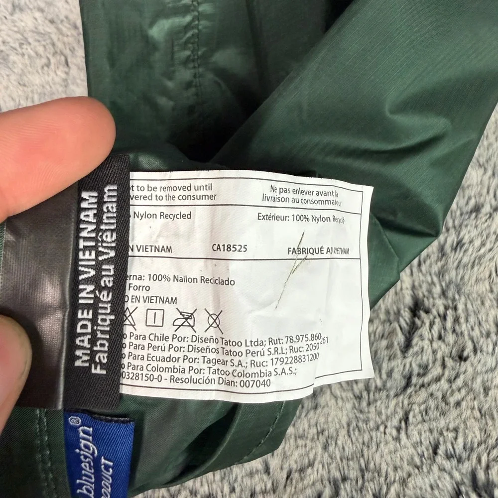 Osprey 3L Ultralight Dry Sack Green Recycled Nylon Waterproof Roll Top Bag
